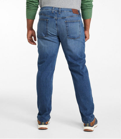 Men's BeanFlex® Jeans, Standard Athletic Fit, Straight Leg | L.L.Bean Classic